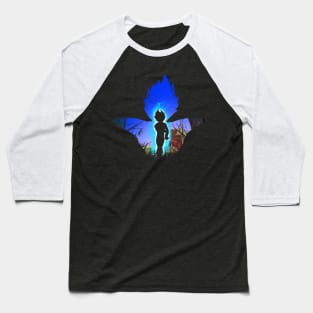 Vegetaa Battlefield set silhouette Baseball T-Shirt